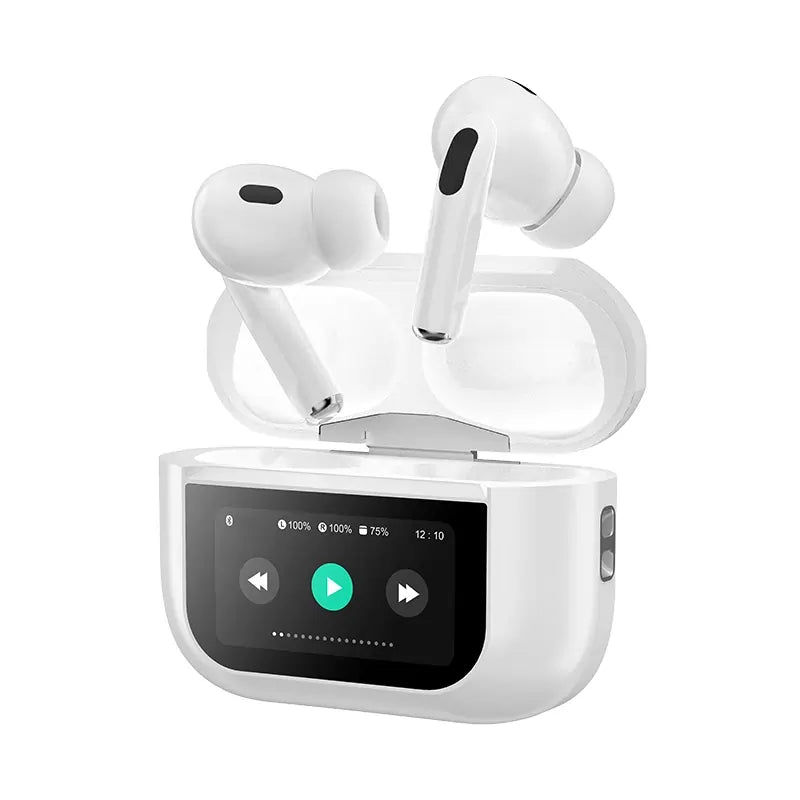 White Touch Screen Air-pods - A9